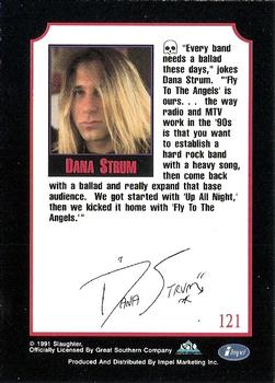 1991 Impel Mega Metal #121 Dana Strum Back