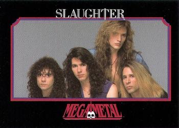 1991 Impel Mega Metal #130 Slaughter Front