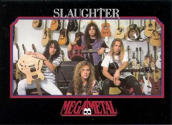 1991 Impel Mega Metal #132 Slaughter Front