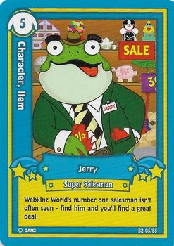 2007 Ganz Webkinz Series 2 #B2-05 Jerry, Super Salesman Front