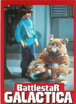 1978 Wonder Bread Battlestar Galactica #2 Boxey And Muffit Front