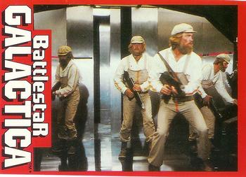 1978 Wonder Bread Battlestar Galactica #10 Clones Revolting Front