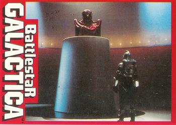 1978 Wonder Bread Battlestar Galactica #31 Imperious Leader And Cylon Warrior Front