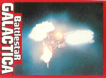 1978 Wonder Bread Battlestar Galactica #36 Viper Back View Front