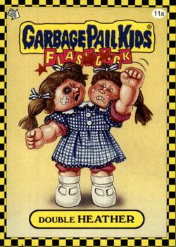2010 Topps Garbage Pail Kids Flashback Series 1 #11a Double Heather Front
