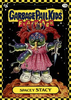 2010 Topps Garbage Pail Kids Flashback Series 1 #13a Spacey Stacy Front