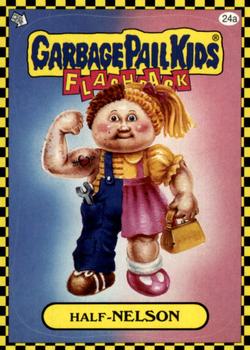 2010 Topps Garbage Pail Kids Flashback Series 1 #24a Half-Nelson Front