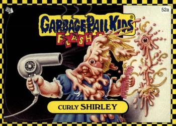 2010 Topps Garbage Pail Kids Flashback Series 1 #52a Curly Shirley Front