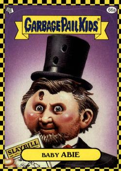 2010 Topps Garbage Pail Kids Flashback Series 1 #66a Baby Abie Front