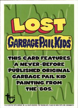 2010 Topps Garbage Pail Kids Flashback Series 1 #70a Finger-Paintin' Fifi Back