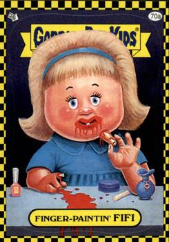 2010 Topps Garbage Pail Kids Flashback Series 1 #70a Finger-Paintin' Fifi Front
