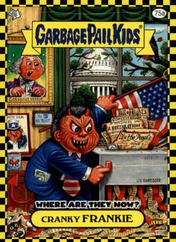 2010 Topps Garbage Pail Kids Flashback Series 1 #75a Cranky Frankie Front