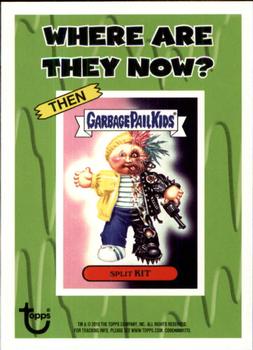 2010 Topps Garbage Pail Kids Flashback Series 1 #77a Split Kit Back