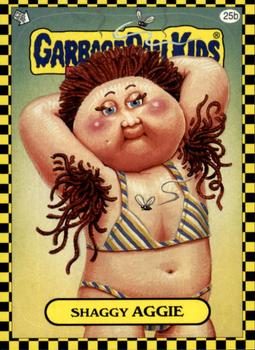 2010 Topps Garbage Pail Kids Flashback Series 1 #25b Shaggy Aggie Front