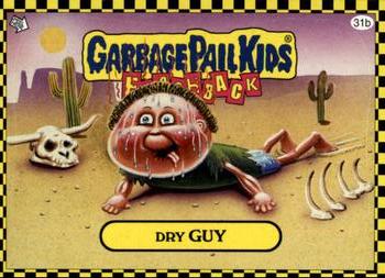2010 Topps Garbage Pail Kids Flashback Series 1 #31b Dry Guy Front