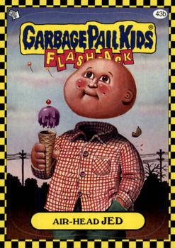 2010 Topps Garbage Pail Kids Flashback Series 1 #43b Air-Head Jed Front