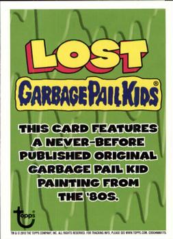 2010 Topps Garbage Pail Kids Flashback Series 1 #66b Lincoln Park Back