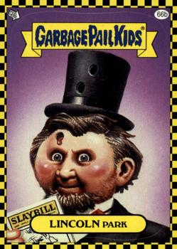 2010 Topps Garbage Pail Kids Flashback Series 1 #66b Lincoln Park Front