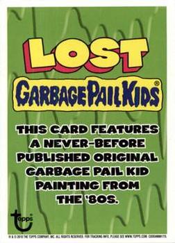 2010 Topps Garbage Pail Kids Flashback Series 1 #67b Al Pocalypse Back
