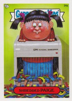 2004 Topps Garbage Pail Kids All-New Series 3 #24a Shredded Paige Front