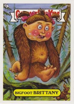 2004 Topps Garbage Pail Kids All-New Series 3 #27a Bigfoot Brittany Front
