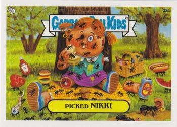 2004 Topps Garbage Pail Kids All-New Series 3 #32a Picked Nikki Front
