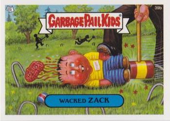 2004 Topps Garbage Pail Kids All-New Series 3 #39b Wacked Zack Front