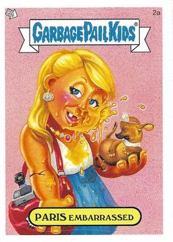 2005 Topps Garbage Pail Kids All-New Series 4 #2a Paris Embarrassed Front
