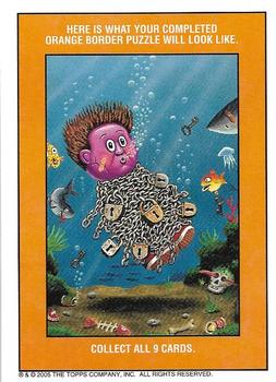 2005 Topps Garbage Pail Kids All-New Series 4 #9a Clay Achin' Back