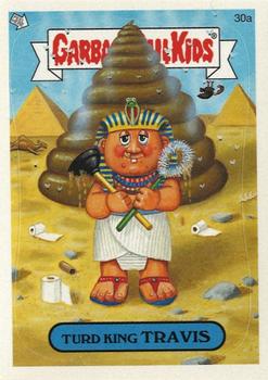 2005 Topps Garbage Pail Kids All-New Series 4 #30a Turd King Travis Front