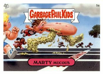 2006 Topps Garbage Pail Kids All-New Series 5 #5a Marty Mucous Front
