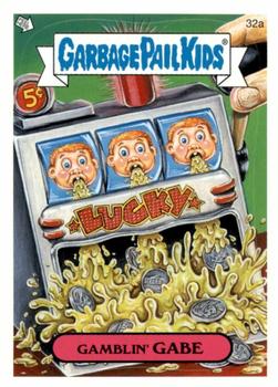 2006 Topps Garbage Pail Kids All-New Series 5 #32a Gamblin' Gabe Front