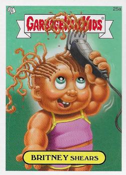 2008 Topps Garbage Pail Kids All-New Series 7 #25a Britney Shears Front
