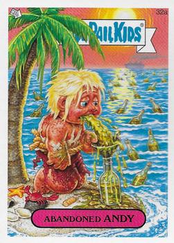 2008 Topps Garbage Pail Kids All-New Series 7 #32a Abandoned Andy Front