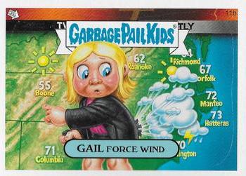 2008 Topps Garbage Pail Kids All-New Series 7 #11b Gail Force Wind Front
