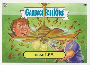 2008 Topps Garbage Pail Kids All-New Series 7 #16b Head Les Front