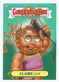 2008 Topps Garbage Pail Kids All-New Series 7 #25b Claire Cut Front