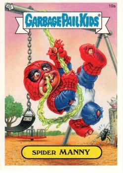 2004 Topps Garbage Pail Kids All-New Series 2 #19a Spider Manny Front