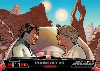 2013 Topps Star Wars Illustrated A New Hope #8 Recounting Adventires Front