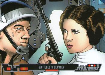 2013 Topps Star Wars Illustrated A New Hope #27 Antilles' Blaster Front