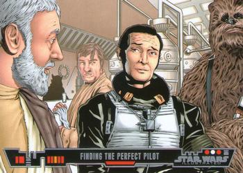 2013 Topps Star Wars Illustrated A New Hope #51 Finding the Perfect Pilot Front