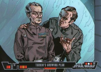 2013 Topps Star Wars Illustrated A New Hope #92 Tarkin's Growing Plan Front