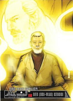 2013 Topps Star Wars Illustrated A New Hope - One Year Earlier #OY-5 Obi-Wan Kenobi Front