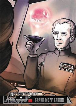 2013 Topps Star Wars Illustrated A New Hope - One Year Earlier #OY-11 Grand Moff Tarkin Front