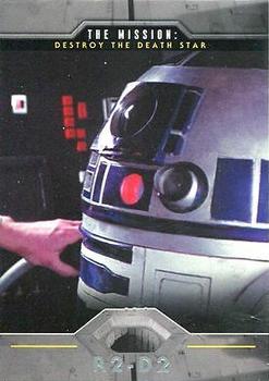 2013 Topps Star Wars Illustrated A New Hope - The Mission : Destroy the Death Star #3 R2-D2 Front