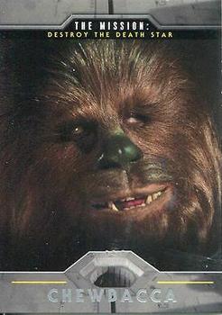 2013 Topps Star Wars Illustrated A New Hope - The Mission : Destroy the Death Star #5 Chewbacca Front
