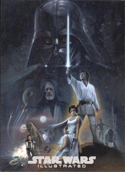 2013 Topps Star Wars Illustrated A New Hope - Movie Poster Artist Reinterpretations #MP-1 Jerry Vanderstelt Front
