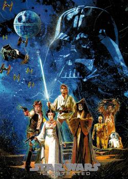 2013 Topps Star Wars Illustrated A New Hope - Movie Poster Artist Reinterpretations #MP-4 Mark McHaley Front