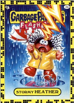 2011 Topps Garbage Pail Kids Flashback Series 2 #2a Stormy Heather Front
