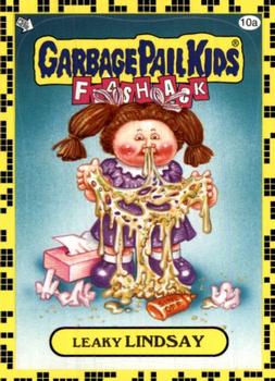 2011 Topps Garbage Pail Kids Flashback Series 2 #10a Leaky Lindsay Front